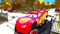 Disney PIXAR cars Double Decker Bus and Mack Truck Childrens Songs Nursery Rhymes