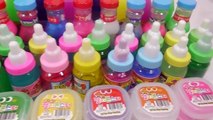 Big Hip Colors Yogurt Milk Pudding Jelly DIY Learn Numbers Counting Colors Slime