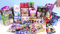 Surprise Blind Bag Marathon 5 - Part1 - Chaos Bunnies, Hello Kitty, Marvel, Minecraft and More!