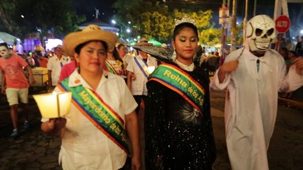 Espantan malas vibras en fiesta de "Los Agüizotes" de Nicaragua