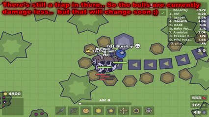 MOOMOO.IO NEW FUNNY ROAD TO DEATH BULL TROLLING!! EPIC & FUNNY MOMENTS! (MooMoo.io)