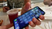 iPhone X First Hands On in Cupertino Apple Campus