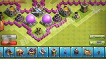 Clash of Clans Town Hall 6 Defense (CoC TH6) BEST Hybrid Base Layout Defense Strategy