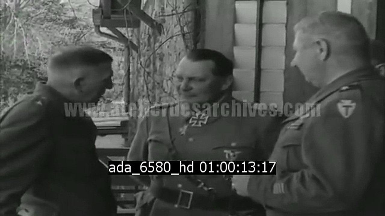 Goering in Kitzbuhel, Austria. (May, 1945, silent) For Goering arrest ...