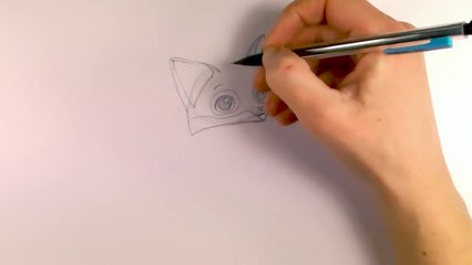 How to Draw a Cartoon Fox from Animal Jam - zooshii Style