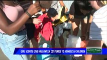 Girl Scouts Donate Halloween Costumes to Homeless Children