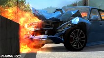 BeamNG DRIVE Crashes, Fails, Fire, Police Chases Compilation