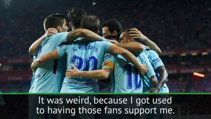 Valverde reflects on 'weird' return to Athletic with Barca