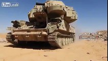 Syrian Army Target the Outskirts Of Al Suknah as ISIS flees.