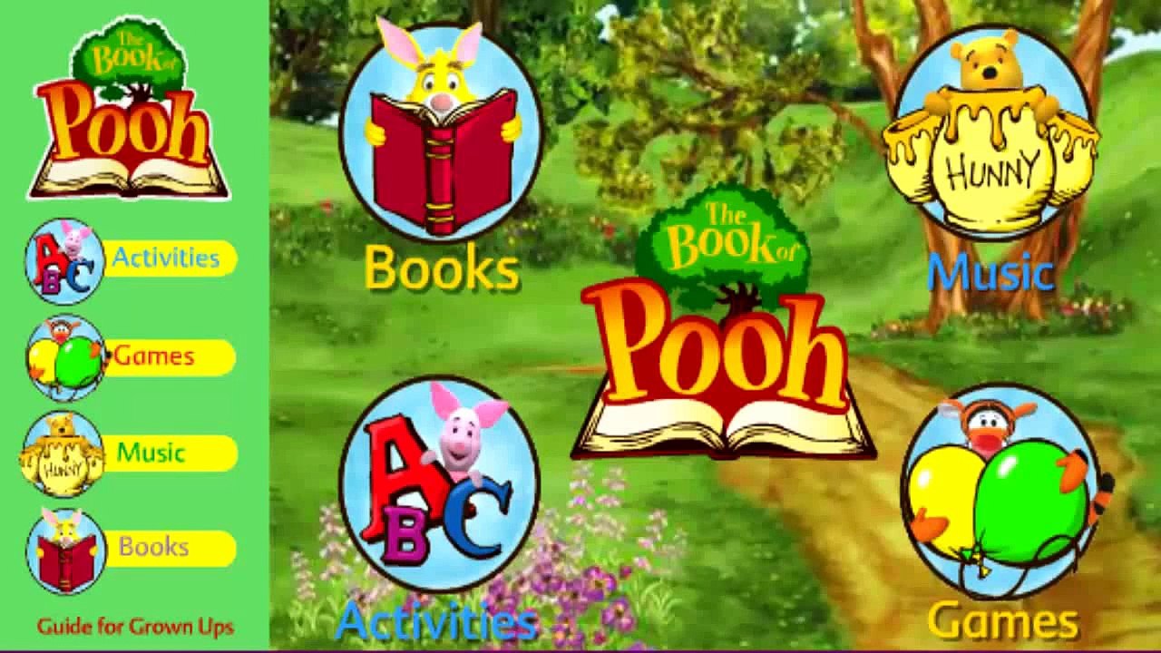 The Book of Pooh Playhouse Disney Games for Pre-school / Toddler | Kids Online Games