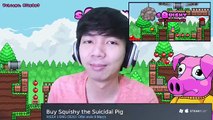 Ada Babi Bunuh Diri - Squishy the Suicidal Pig - Indonesia PC Steam Gameplay