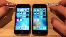 iPhone 5S iOS 9.2 vs iOS 9.3 Beta 1 Build 13E5181d Speed Comparison