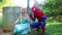 Frozen Elsa Wonder Woman SLEEPOVER Slumber Party Stinky Shoes Challenge Spiderman Joker