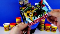 SPIDER-MAN GIANT PLAY DOH SURPRISE EGG | Teenage Mutant Ninja Turtles Cars LEGO Spongebob
