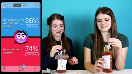 WOULD YOU RATHER? Vampire Juice Challenge / JustJordan33
