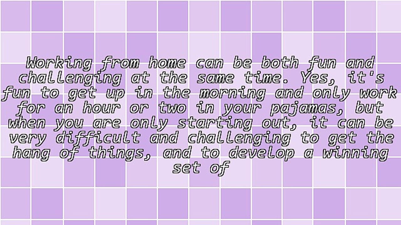 5 Tips To Help You Start Working From Home