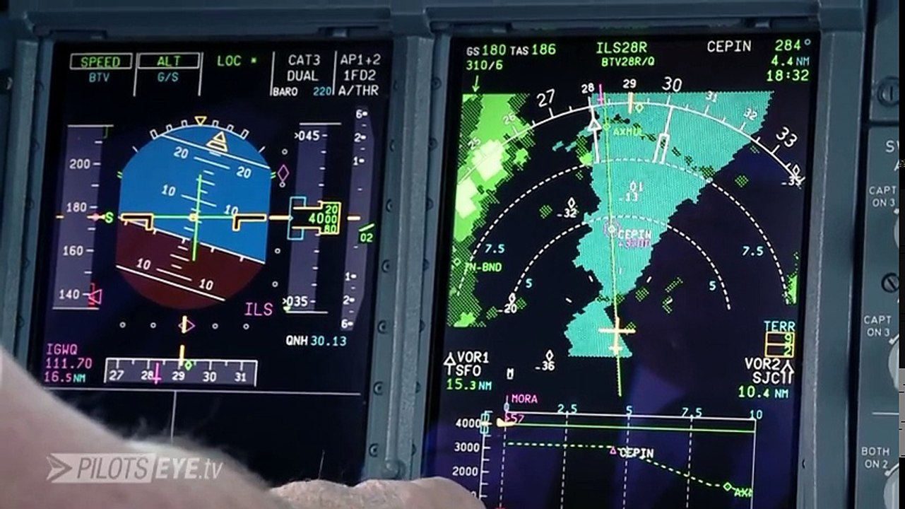 Lufthansa Airbus A380 Landing in San Francisco
