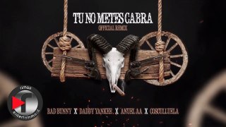 Tu No Metes Cabra Remix - Bad Bunny, Daddy Yankee, Anuel & Cosculluela HD
