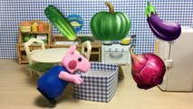 Peppa Pig Picnic Basket Play-Doh Stop-Motion Toilet Training With George