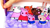 Peppa Pig and Her Friends Coloring Book Pages Kids Fun Art Activities Fun Video For Children