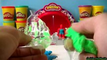 Play Doh Spider-Man & Friends Hulk Superheros Marvel Maken Display Stage Show