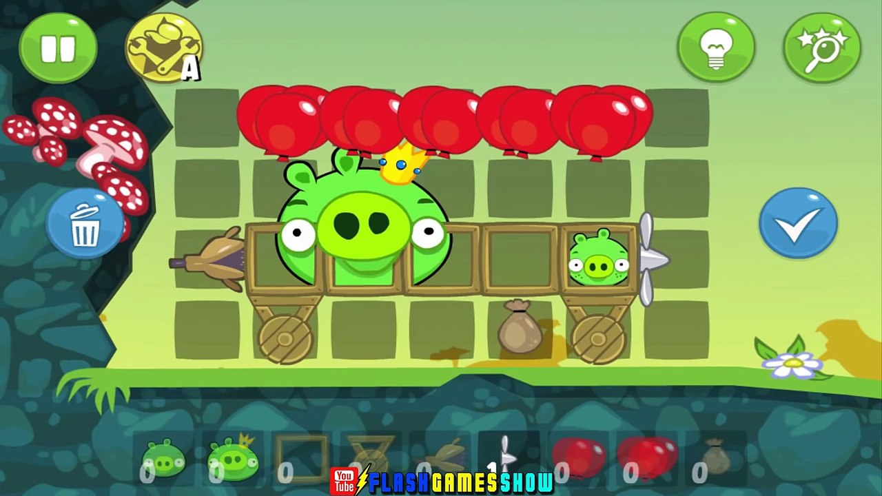 BAD PIGGIES 2018 When Pigs Fly Level 13 To 24