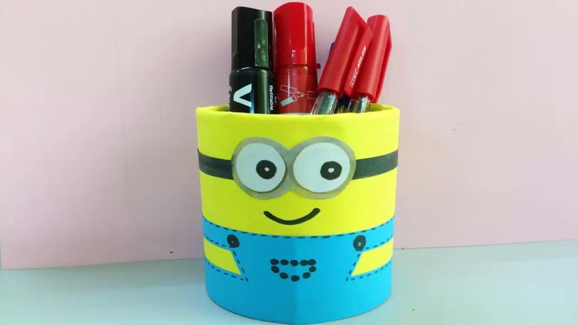 How To Make A Pencil Holder From Recycled Materials
