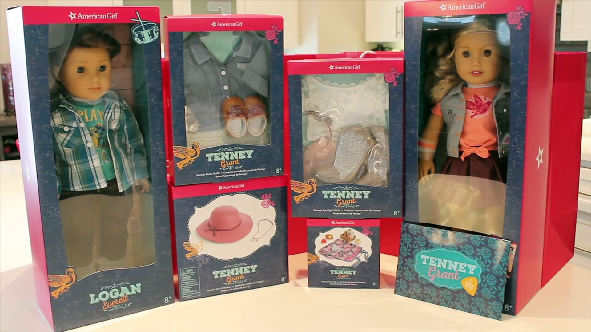 american girl doll tenney and logan