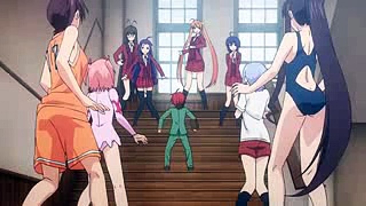 UQ Holder!  Mahou Sensei Negima! 2 Episode 1 What a sneez