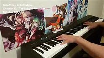 UQ Holder! Mahou Sensei Negima! 2 Opening - Happy☆Material (Piano w Lyrics)
