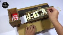 How to make a KitKat chocolate vending machine with cardboard