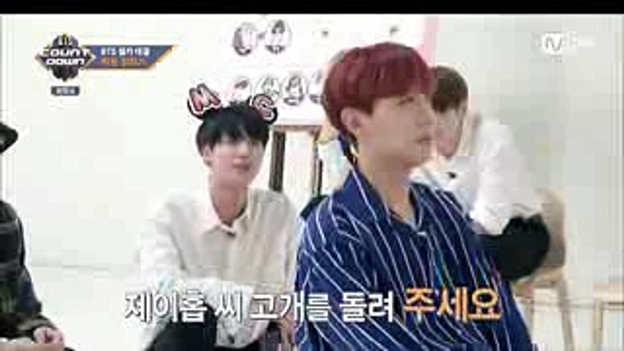 Choosing Partners Game Pt 2 J-Hope [BTS COUNTDOWN 20171012 @ M COUNTDOWN]