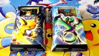 Ouverture des Decks Pokémon XY8 Impulsion Turbo - Raichu & Bruyverne : Un Coup de Coeur ♡