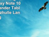 Hülle Für Samsung SchI925 Galaxy Note 101 Hülle Ständer Tablette Schutzhülle Lang