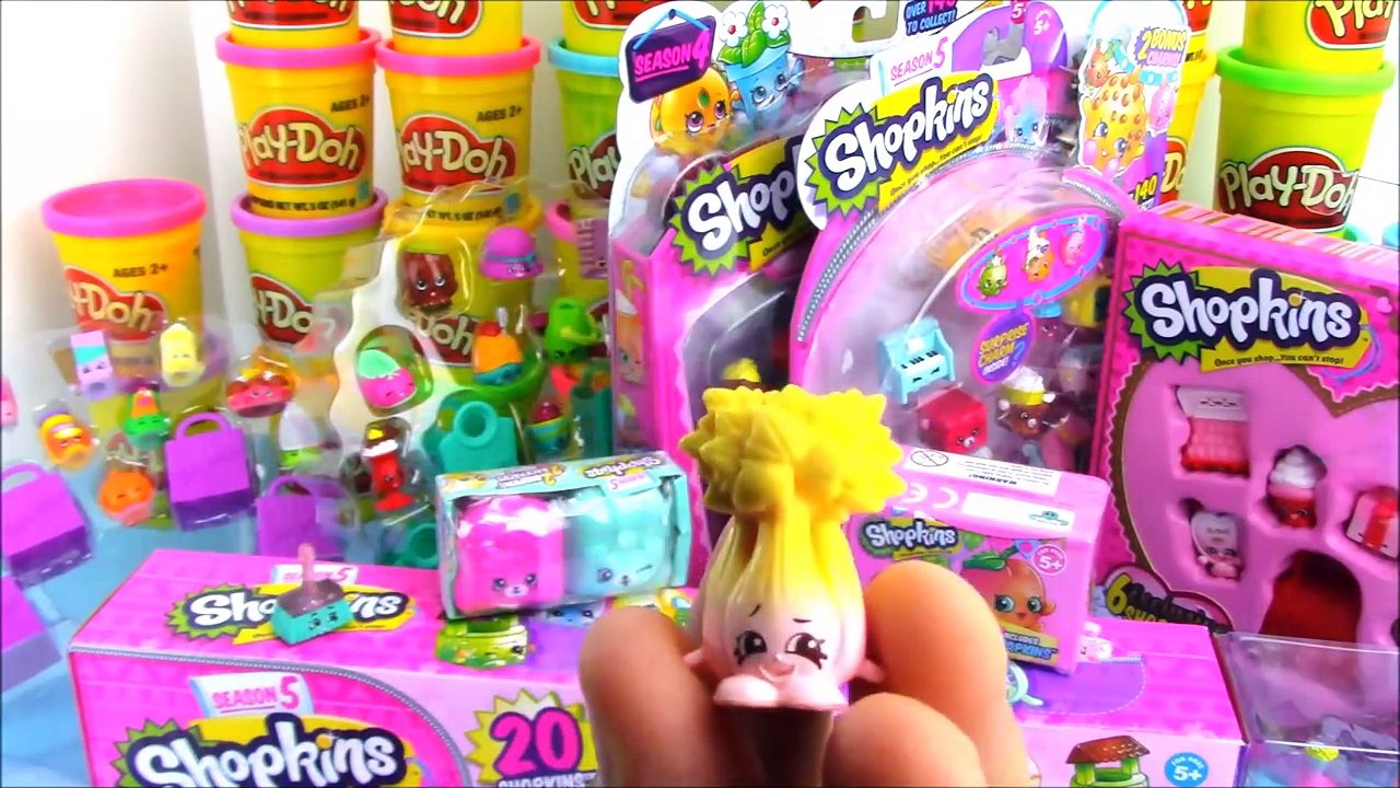 Every SHOPKINS Season Mega Opening Shopkins Season 1-5