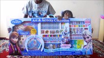 Biggest Frozen Activity Set - Over 1000 Items, Elsa Crown, Anna stamps, Olaf color pens