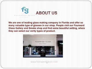 Heady Glass Gallery -Fourward Glass