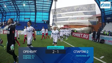 Оренбург 2:1 Спартак-2. Видеообзор