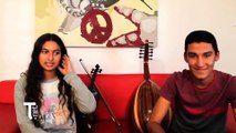 La rencontre du jour : Touka et Ahmed, deux jeunes musiciens en herbe