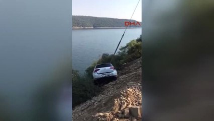 Arap Emrah Çetesinin Baraja Attığı 8 Araç Böyle Çıkarıldı