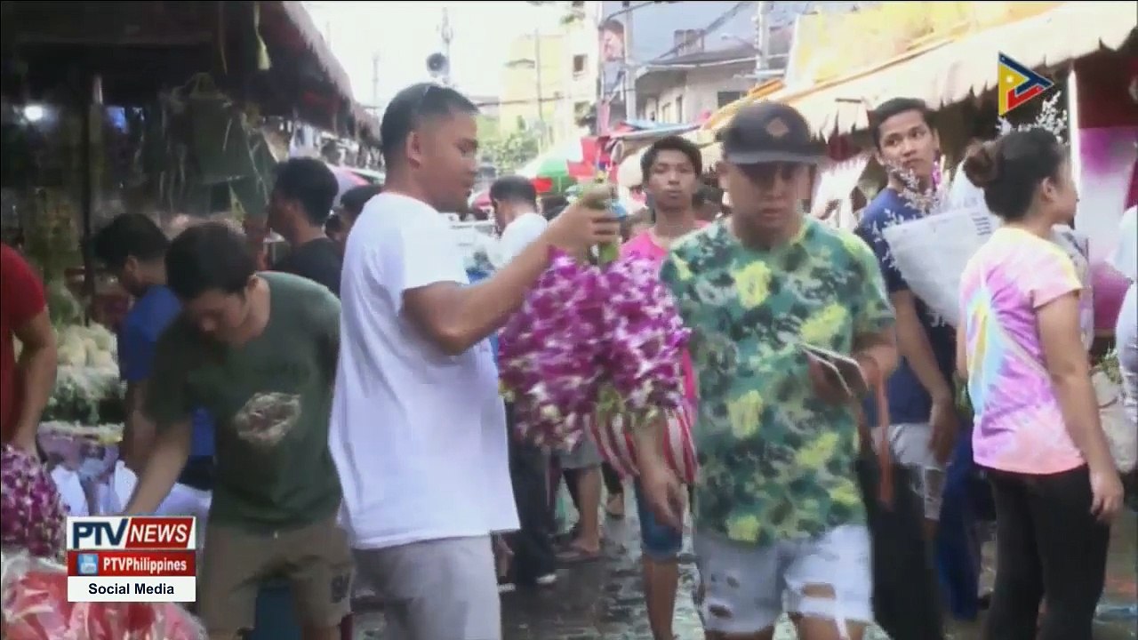 Presyo ng mga bulaklak sa Dangwa, nananatiling normal
