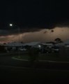 Dark Clouds and Lightning Seen as Queensland Hit by More Storms