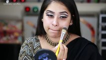 Asian Party Makeup Using Pancake || Gold Glitter Cut Crease || Shahnaz Shimul 2017