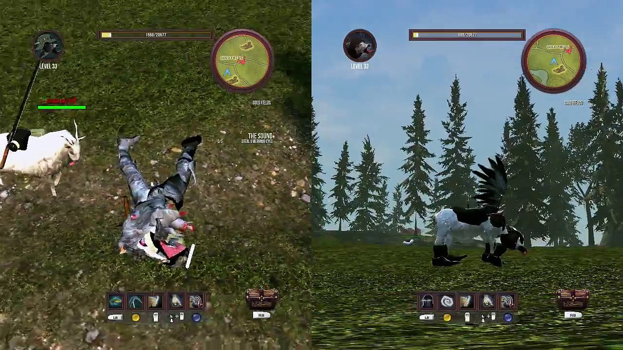 goat simulator mmo-snail goat