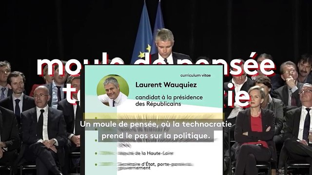 Bien-pensants , techniciens aux petits pieds ... Quand Laurent Wauquiez critique les élites (dont il fait partie)