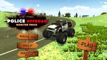 Offroad Police Monster Truck - Action Car Games - Videos Games for Kids - Girls - Android