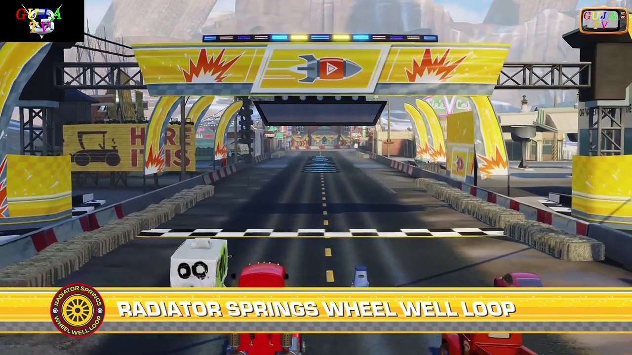 Cars 3: Driven to WIn (PS4) Gameplay - Cars 3 Lightning McQueen Vs Cars 3 Brick Yardley vs Tow Truck