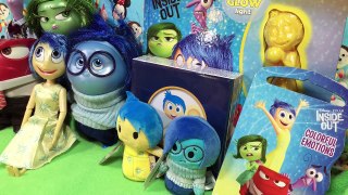 QuakeToys Story Time Disney Pixar Inside Out Box of Mixed Emotions Book Set Joy Sadness Anger Fear