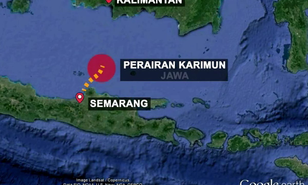 Kapal yang Angkut 114 Orang Terbakar di Karimun Jawa