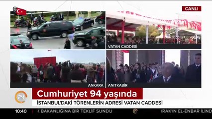 Ülke genelinden Cımhuriyet Bayramı coşkusu
